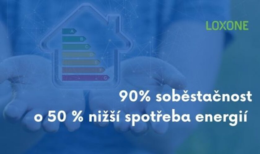 Chytrá domácnost = 90% soběstačnost a&nbsp;až o&nbsp;58&nbsp;% nižší spotřeba energií