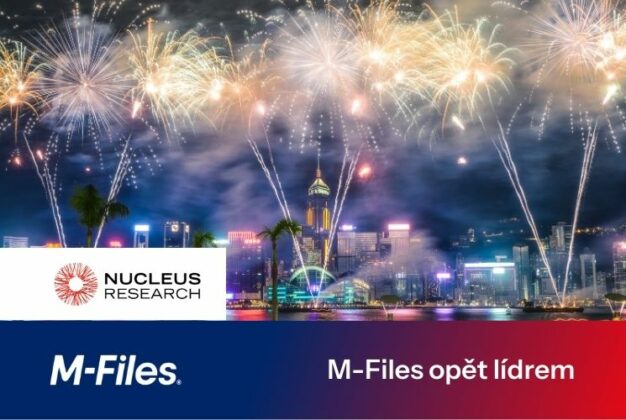 Společnost M-Files opět jmenována lídrem v&nbsp;Nucleus Research Value Matrix