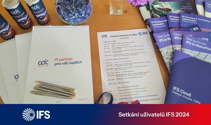 Setkání uživatelů IFS 2024