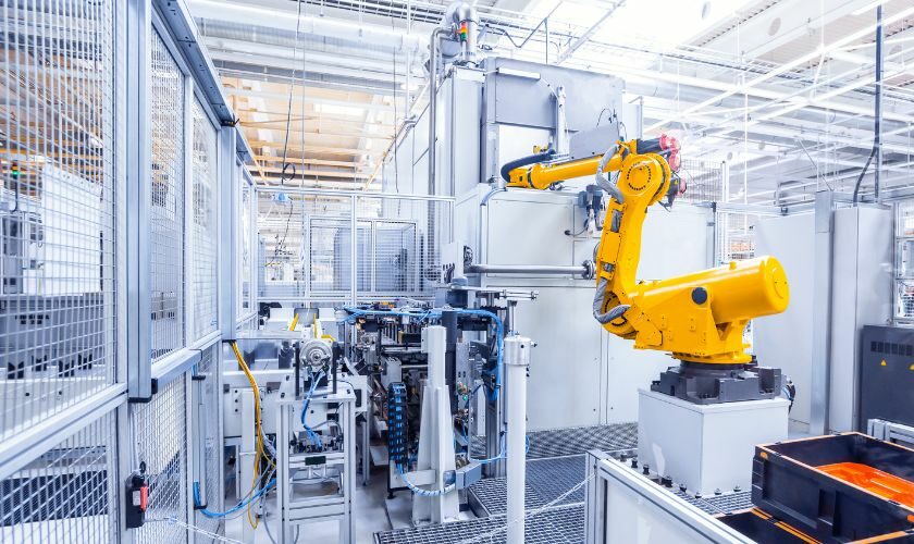 Trendy ve výrobě v&nbsp;roce 2025, řešení výzev pomocí AI, udržitelnosti a&nbsp;inovací